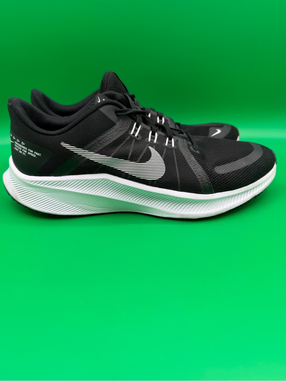 Nike Womens Run Swift 3 Black Running Shoes Sneakers FZ9666-001 SZ 10